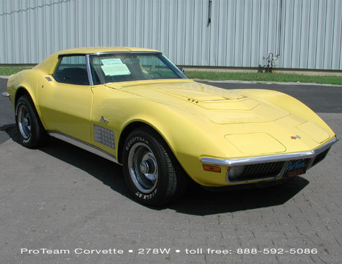 ProTeam Classic Corvette Sales