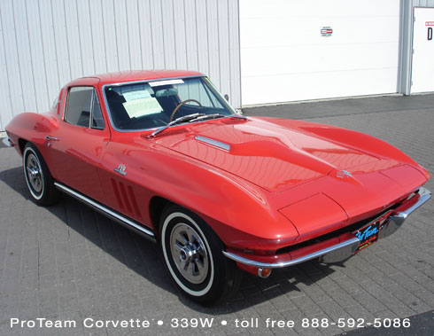 ProTeam Classic Corvette Sales